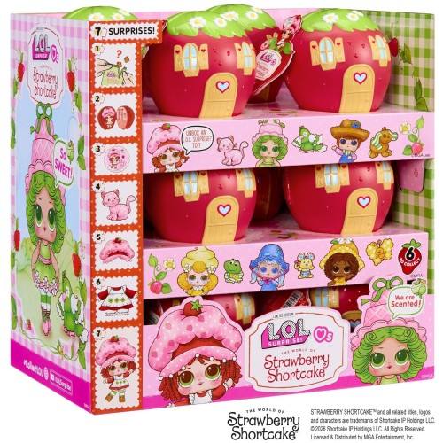 MGA Entertainment L.O.L. Surprise LOL Surprise Loves The World Of Strawberry Shortcake Tots 596530 035051596530