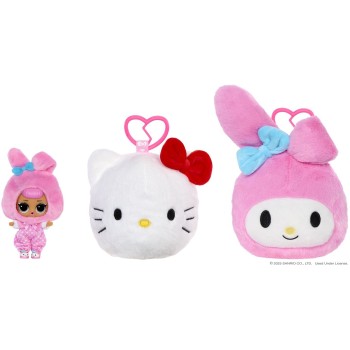 MGA Entertainment L.O.L. Surprise LOL Surprise Loves Hello Kitty And Friends Reversible Plush 249962 035051249962