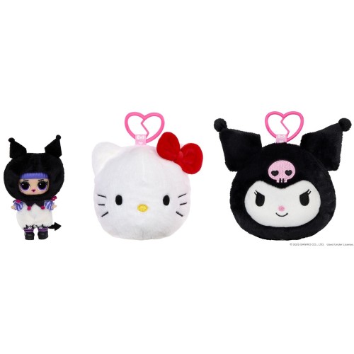 MGA Entertainment L.O.L. Surprise LOL Surprise Loves Hello Kitty And Friends Reversible Plush 249962 035051249962