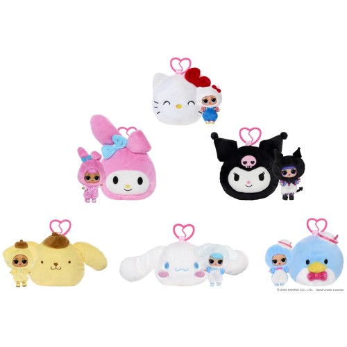 MGA Entertainment L.O.L. Surprise LOL Surprise Loves Hello Kitty And Friends Reversible Plush 249962 035051249962