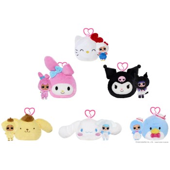 MGA Entertainment L.O.L. Surprise LOL Surprise Loves Hello Kitty And Friends Reversible Plush 249962 035051249962