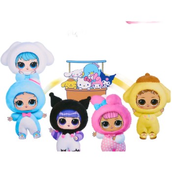 MGA Entertainment L.O.L. Surprise LOL Surprise Loves Hello Kitty And Friends Reversible Plush 249962 035051249962