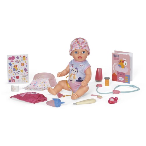 MGA Entertainment BABY BORN LENA BABY CAREGIVERS 36 CM 840467 4001167840467