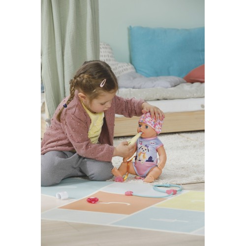 MGA Entertainment Baby born Lena κούκλα Γιατρός 36cm 840467 4001167840467