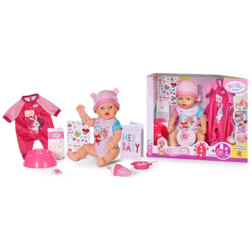 MGA Entertainment BABY BORN EMMA WITH PAJAMAS 43 CM  840504 4001167840504