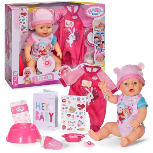 MGA Entertainment BABY BORN EMMA WITH PAJAMAS 43 CM  840504 4001167840504