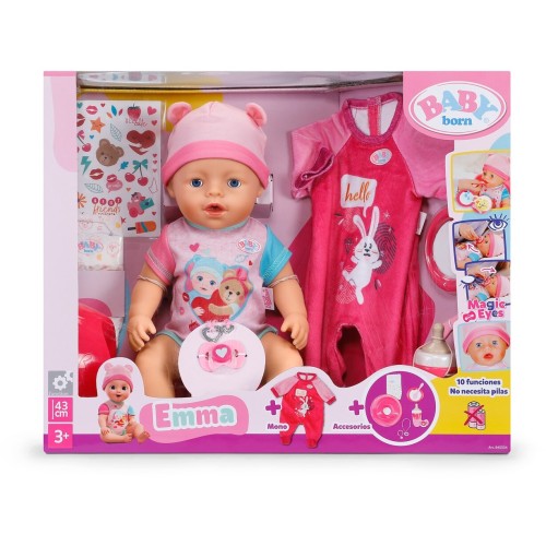 MGA Entertainment BABY BORN EMMA WITH PAJAMAS 43 CM  840504 4001167840504