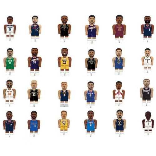 Giochi Preziosi NBA Brick Heroes Μίνι Φιγούρα NBA Superstar Σε Κουτάκι Έκπληξη - Διάφορα Σχέδια NBA00000A 8056379203056