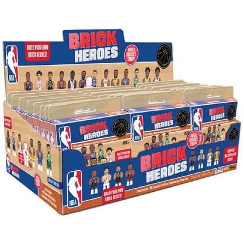 Giochi Preziosi NBA Brick Heroes Surprise Boxed NBA Superstar Minifigure - Various Designs (nba00000) NBA00000A 8056379203056