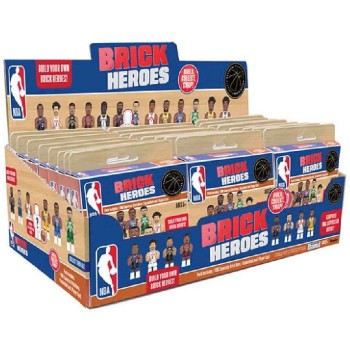 Giochi Preziosi NBA Brick Heroes Μίνι Φιγούρα NBA Superstar Σε Κουτάκι Έκπληξη - Διάφορα Σχέδια NBA00000A 8056379203056
