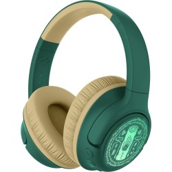 otl technologies otl  zd1143 legend of zelda led light up foldable wireless headphones green  5055371627146