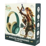 otl technologies otl  zd1143 legend of zelda led light up foldable wireless headphones green  5055371627146