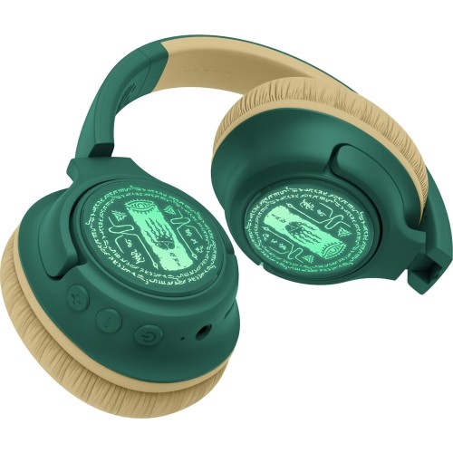 otl technologies Otl Zd1143 Legend Of Zelda Led Φωτίζει Ασύρματα / Ενσύρματα Over Ear Ακουστικά Με 50 Ώρες Λειτουργίας Πράσινα  