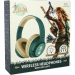 otl technologies Otl Zd1143 Legend Of Zelda Led Φωτίζει Ασύρματα / Ενσύρματα Over Ear Ακουστικά Με 50 Ώρες Λειτουργίας Πράσινα  