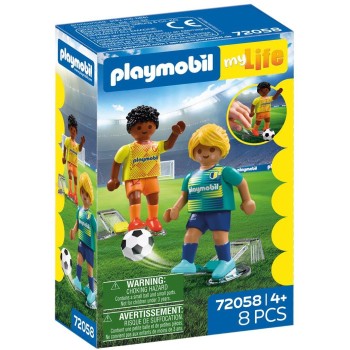 Playmobil Ποδοσφαιριστές 72058 4008789720580