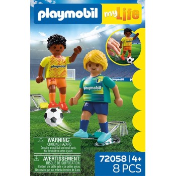 Playmobil Ποδοσφαιριστές 72058 4008789720580