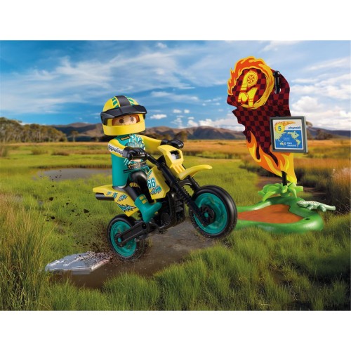 Playmobil Μοτοσικλέτα Offroad 72065 4008789720658