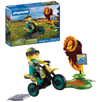 Playmobil Μοτοσικλέτα Offroad 72065 4008789720658