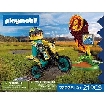 Playmobil Μοτοσικλέτα Offroad 72065 4008789720658