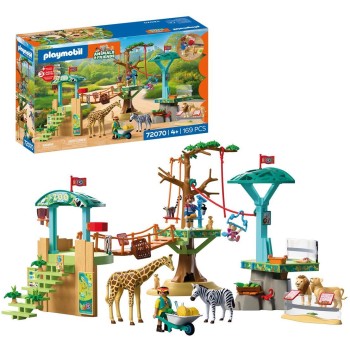 Playmobil Ζωολογικό Πάρκο Με Δραστηριότητες 72070 4008789720702