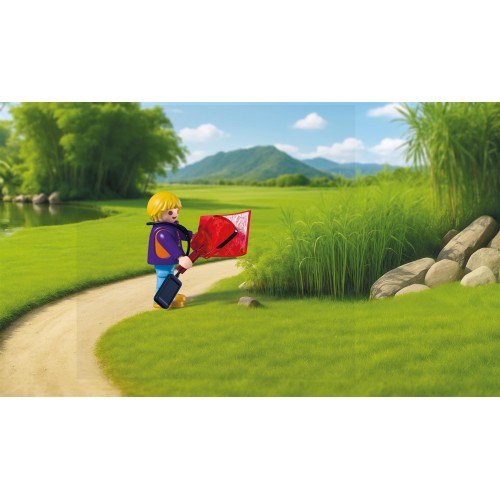 Playmobil Φροντιστής Ζώων Πάρκου Με Όχημα 72072 4008789720726
