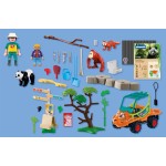 Playmobil Zoo: Zookeeper With Vehicle 72072 4008789720726