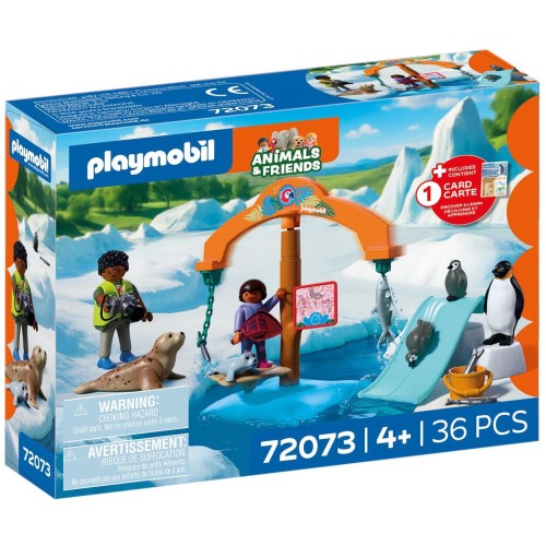 Playmobil Εξερευνώντας Τα Ζώα Των Πάγων 72073 4008789720733