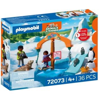 Playmobil Εξερευνώντας Τα Ζώα Των Πάγων 72073 4008789720733