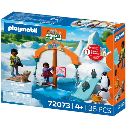 Playmobil Εξερευνώντας Τα Ζώα Των Πάγων 72073 4008789720733