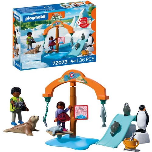 Playmobil Εξερευνώντας Τα Ζώα Των Πάγων 72073 4008789720733