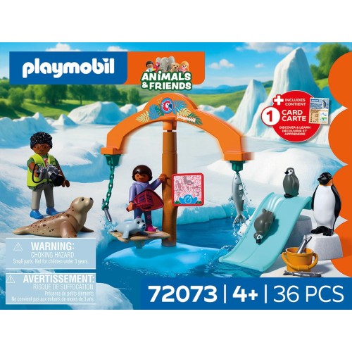 Playmobil Εξερευνώντας Τα Ζώα Των Πάγων 72073 4008789720733