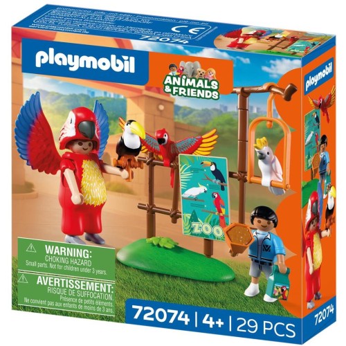 Playmobil Ταίζοντας Τα Πουλιά Του Πάρκου 72074 4008789720740