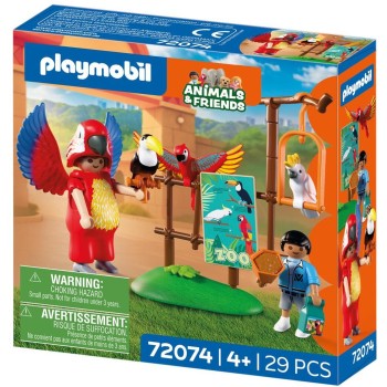 Playmobil Ταίζοντας Τα Πουλιά Του Πάρκου 72074 4008789720740