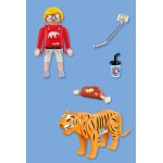 Playmobil Zoo: Tiger And Visitor 72089 4008789720894