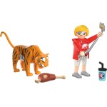 Playmobil Zoo: Tiger And Visitor 72089 4008789720894