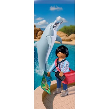 Playmobil Zoo: Dolphin And Visitor 72091 4008789720917