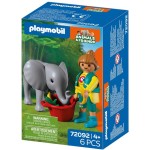 Playmobil Μικρός Ελέφαντας Και Φροντιστής 72092 4008789720924