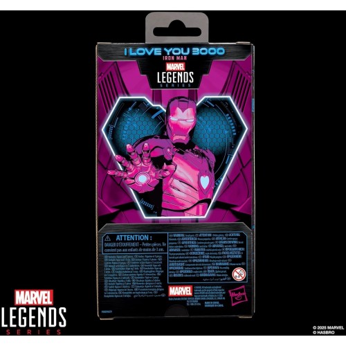Hasbro Marvel Avengers Legends Series I Love You 3000 Iron Man, 6-Inch Collectible Φιγούρα Δράσης G2117 5010996352491