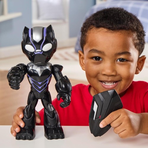 Hasbro Marvel Avengers Iron Man And His Fantastic Friends Super Large Black Panther G2023 / G2832 5010996353979