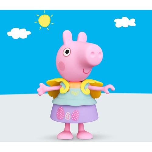 Hasbro peppa pig peppa pig spring  dressing fun figure with 6 accessories, easy to G2180 5010996357380