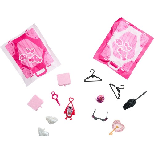 Mattel Monster High Skulltimate Secrets Gore-geous Oasis Playset, Draculaura Doll and Accessories JDR50 