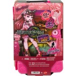 Mattel Monster High Skulltimate Secrets Gore-geous Oasis Playset, Draculaura Doll and Accessories JDR50 