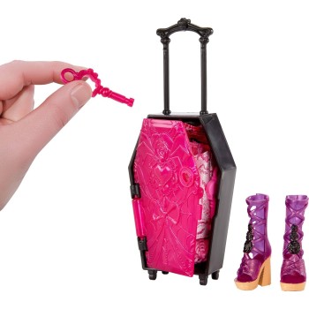 Mattel Monster High Skulltimate Secrets Gore-geous Oasis Playset, Draculaura Doll and Accessories JDR50 