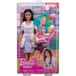 Mattel Λαμπάδα barbie σετ επαγγέλματα με παιδακια 6 σχέδια careers dentist doll σετ επαγγέλματα με παιδακια 6 σχέδια careers den