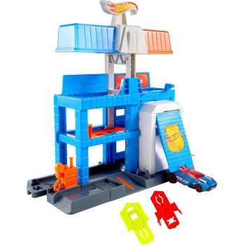 Mattel Λαμπάδα hot wheels hw city - πίστες city downtown police to HDR24 / JHL74 