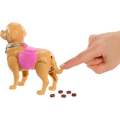 Mattel Barbie “malibu” Walk & Potty Pup Toy Set, Includes Doll, Walking Pet Dog With Potty Feature, & Accessories JJB46 