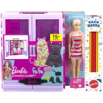 Mattel Barbie Ultimate Closet Doll and Playset Portable Fashion Toy With Doll, Clothes and Accessories HJL66 