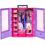 Mattel Barbie Ultimate Closet Doll and Playset Portable Fashion Toy With Doll, Clothes and Accessories HJL66 