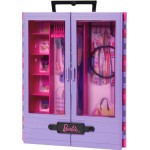 Mattel Barbie Ultimate Closet Doll and Playset Portable Fashion Toy With Doll, Clothes and Accessories HJL66 