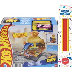 Mattel Hot Wheels City Burger Drive-thru Playset HDR24 / HDR26 